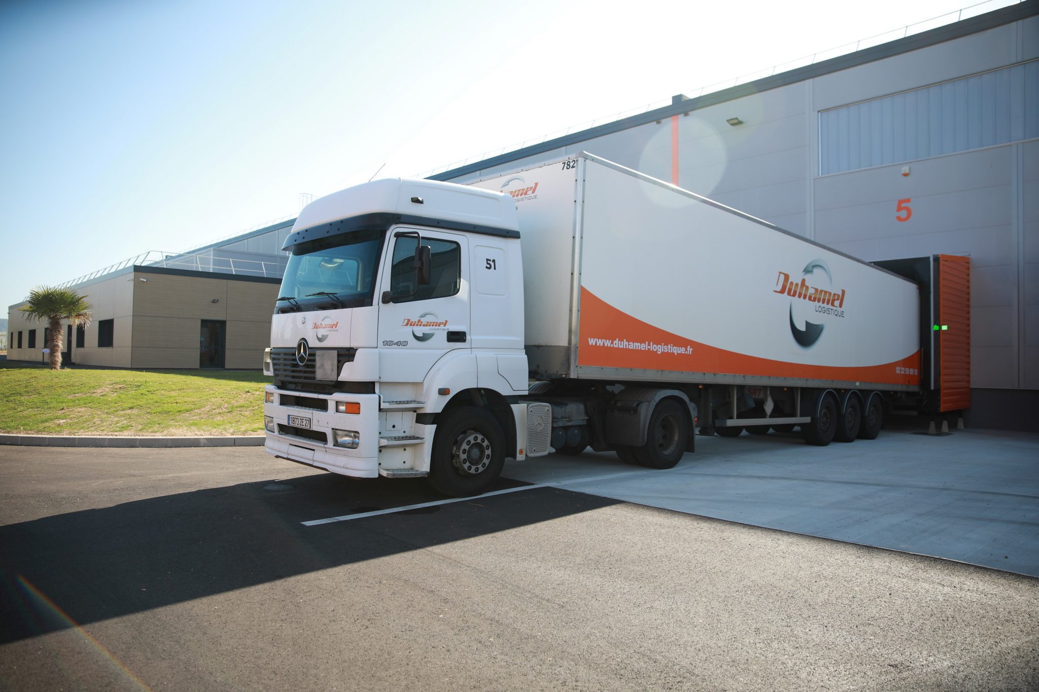 Léry (27) Un nouvel entrepôt pour Duhamel Logistique ApiDuhamel